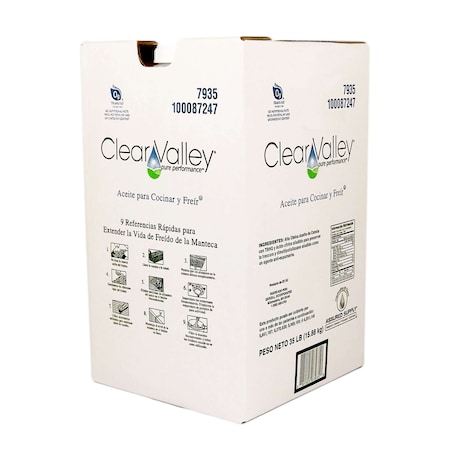 Clear Valley High Oleic Canola Frying Oil 35lbs 100087247